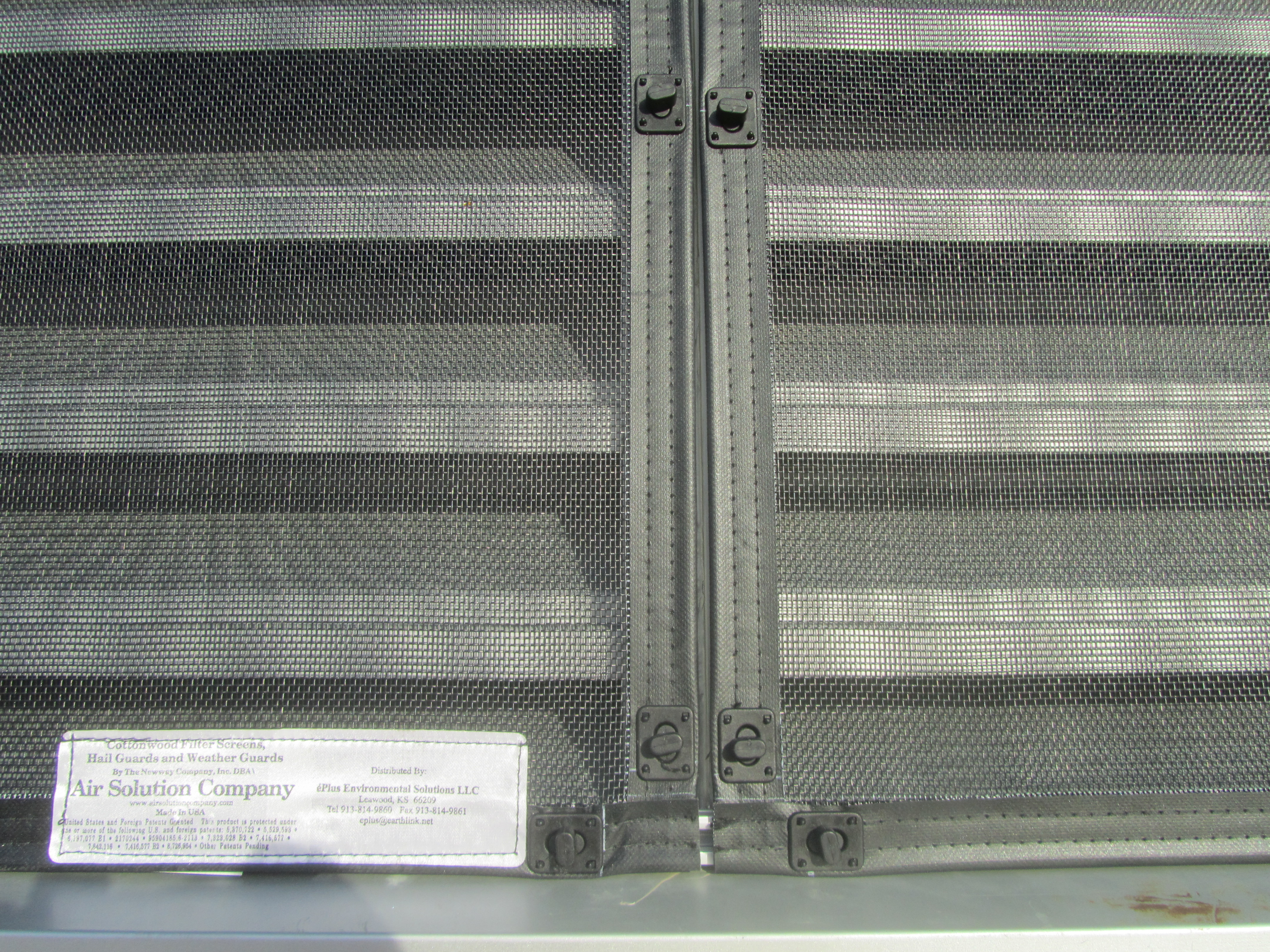 Cottonwood Filter Screen, Air Intake